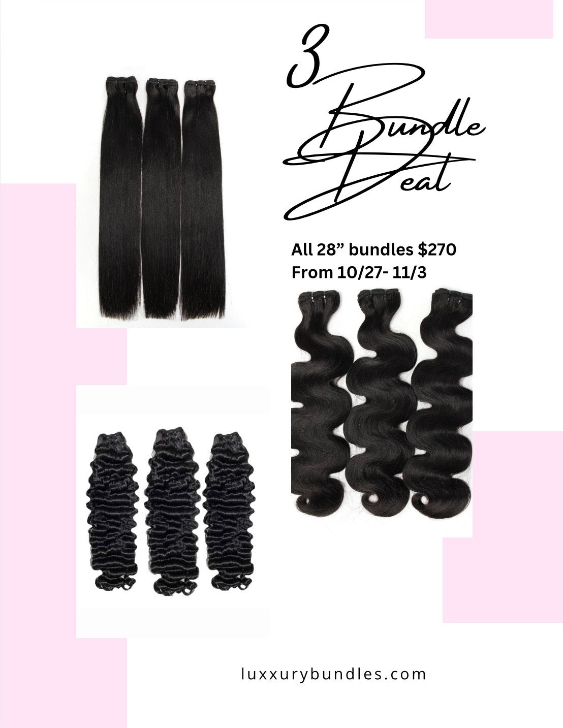 3 Bundle Deal
